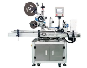 Máquina etiquetadora y precintadora de esquinas totalmente automática