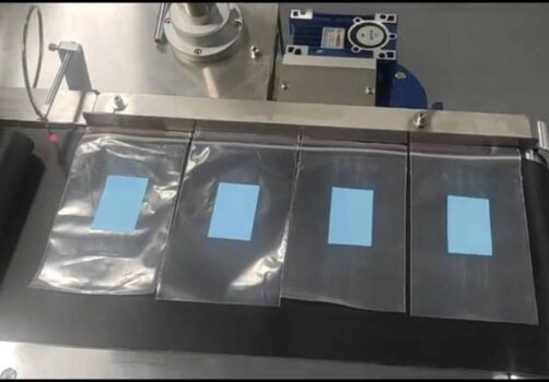 Automatic Positioning Flat Labeling -zipper bag