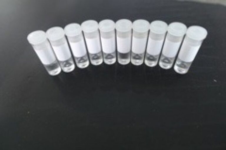 Labeling of test tube with automatic labeling machine for laboratory, medical and biomedical sample packaging applications Title: