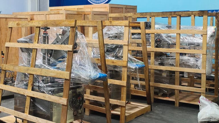 Оборудование для автоматической маркировки труб готово к отправке за границу