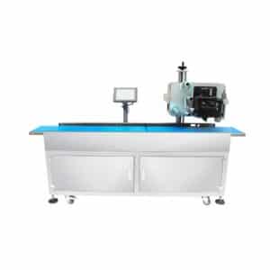 Automatic CheckWeigher Print and Apply Blow-On Labeler-Front View
