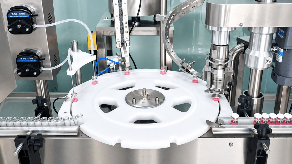 Custom 10ml Vial Pharmaceutical Packaging Line