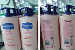 Shower Gel and Conditioner Labeling Machine