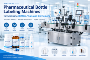 Pharmaceutical Bottle Labeling Machines for Medicine Bottles, Vials and Containers