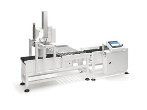 Warehouse automatic weighing sorting and labeling system overview